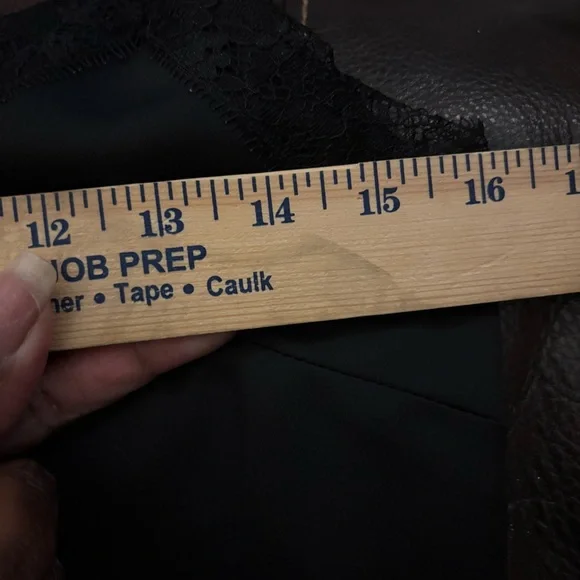 Topshop Black Lace Detail Cami Camisole Top - Picture 10 of 10